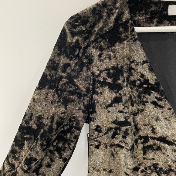 Ali & Jay Long Sleeve Wrap Velvet Dress - Picture 9 of 12